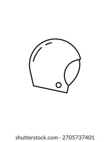 Helmsymbol, Vektorsymbol für die beste Linie.