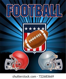 Helmet American Football 