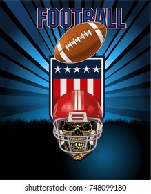 Helmet American Football 