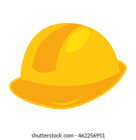 helmet builder silhouette icon vector illustration design