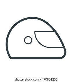 Helmet Colored Vector Icon
