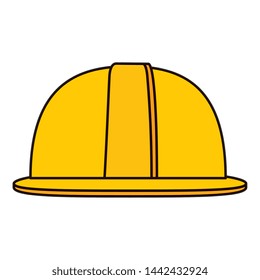 helmet construction element isolated icon