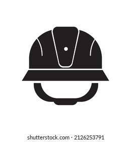 Icono de construcción del casco, plantilla de construcción del casco, vector de construcción del casco