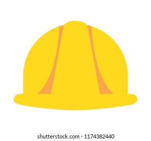 helmet construction isolated icon