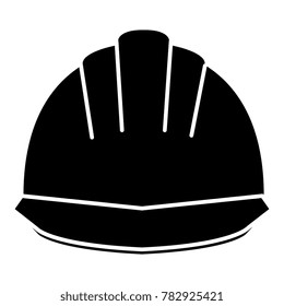 helmet construction isolated icon