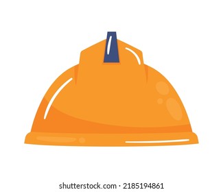 helmet construction tool yellow icon