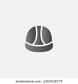 Helmet Construction Vector Icon Ilustration Symbol