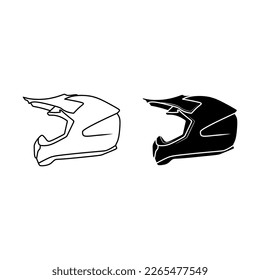 Helmet cross icon vector illustration template design