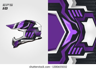 Helmet decal wrap designs vector . Livery helmet motorcycle . Sport helmet , livery, designs helmet.