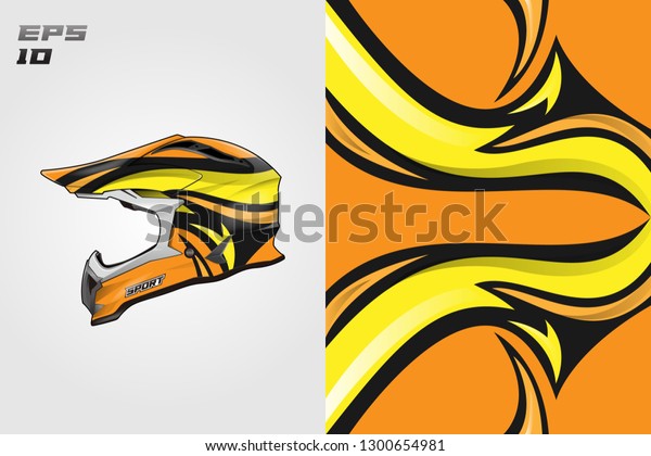 Helmet decal wrap designs\
vector . Livery helmet motorcycle . Sport helmet , livery, designs\
helmet.