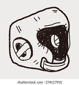 helmet doodle