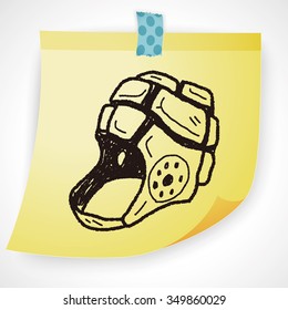 helmet doodle