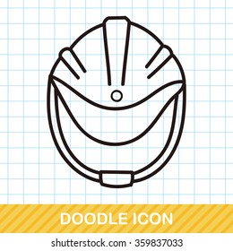 helmet doodle