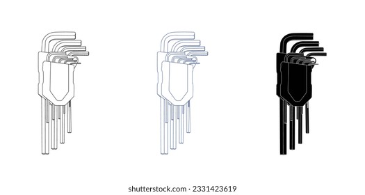 helmet, drill, angle grinder and other construction tools on a white background isolated isolated icons building tools repair, construction buildings, drill, hammer, screwdriver, saw, file,hand golaps