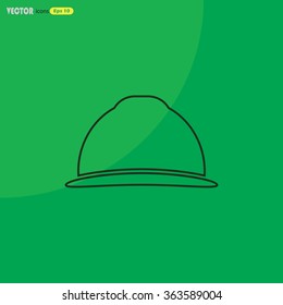 Helmet engineer icon