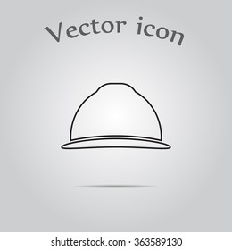 Helmet engineer icon