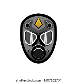 Helmet esport gaming mascot logo vector