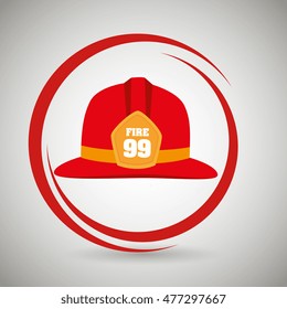 Helmet Fire Hat Icon