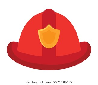 helmet firefighter equipment isolated icon