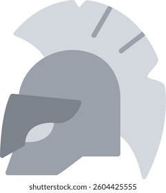Helmet Flat Illustration Vector Design