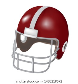 Similar Images, Stock Photos & Vectors of Football helmet icon in color