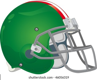 Helmet Football Team Green