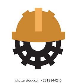 helmet and gear vector equipment