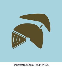 Helmet of gladiator