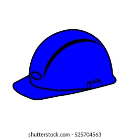 Helmet. Hard head. Worker. Construction safety