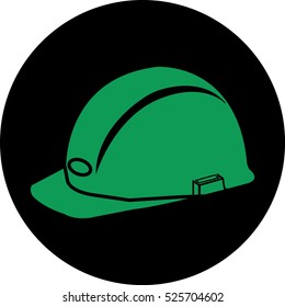 Helmet. Hard head. Worker. Construction safety