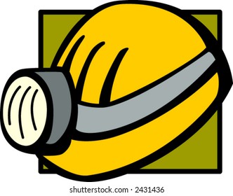 helmet hardhat with light