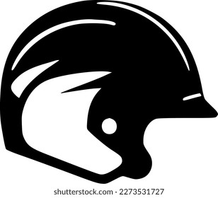 Helmet - High Quality Vector Logo - Vector illustration ideal for T-shirt graphic