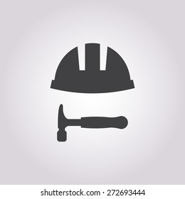 Helmet icon. 