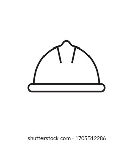 Vorlage und Illustration der Vektorillustration von Helmet-Symbolen