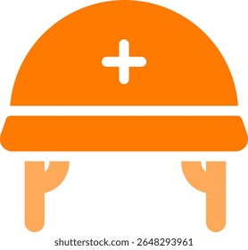 helmet icon dualtone style design