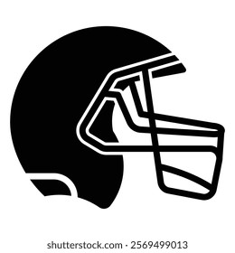 Helmet icon element for design