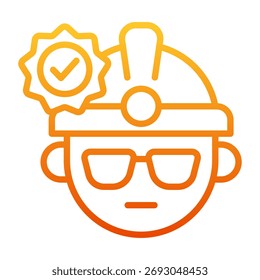 Helmet Icon Element For Design And Vector