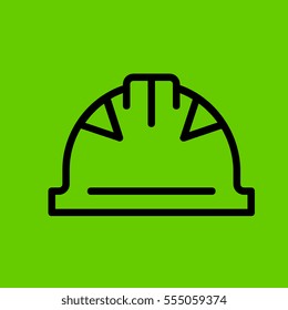 helmet icon flat design