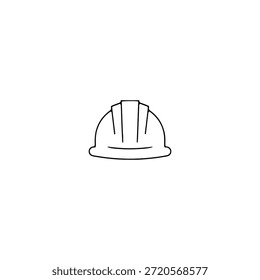 Diseño de Vector plano de icono de casco.