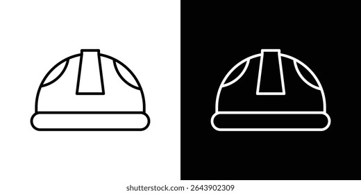 Helmet icon Graphic vector set for ui design