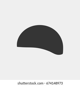 Helmet  icon illustration isolated vector sign symbol