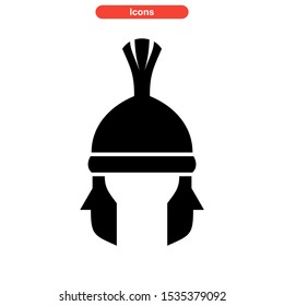 helmet icon isolated sign symbol vector illustration - high quality black style vector icons
