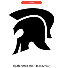 helmet icon isolated sign symbol vector illustration - high quality black style vector icons
