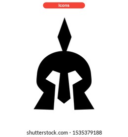 helmet icon isolated sign symbol vector illustration - high quality black style vector icons
