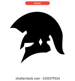 helmet icon isolated sign symbol vector illustration - high quality black style vector icons
