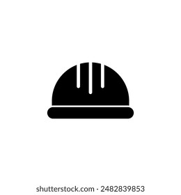 Helmet icon logo design. Motorcycle helmet sign and symbol. Construction helmet icon. Safety helmet