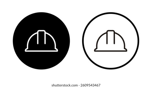 Helmet icon logo design. Motorcycle helmet sign and symbol. Construction helmet icon. Safety helmet