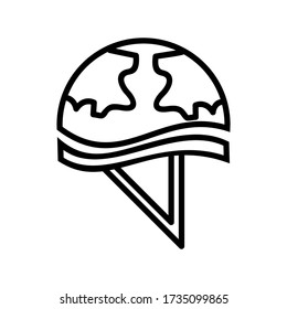 helmet icon or logo isolated sign symbol vector illustration-high quality black style vector icons

