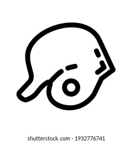 helmet icon or logo isolated sign symbol vector illustration - high quality black style vector icons

