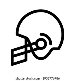 helmet icon or logo isolated sign symbol vector illustration - high quality black style vector icons
